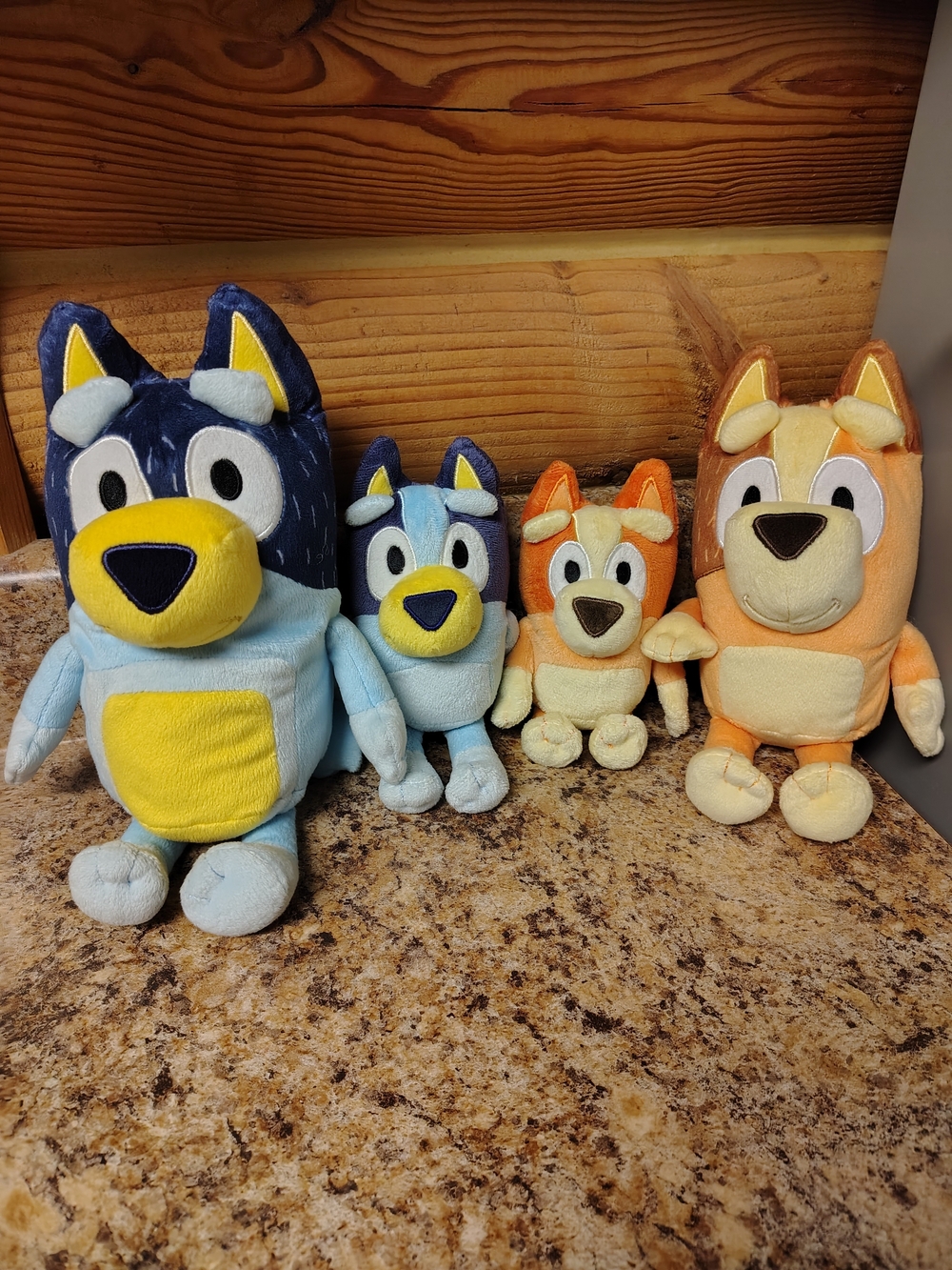 Bluey And Family Plush Characters